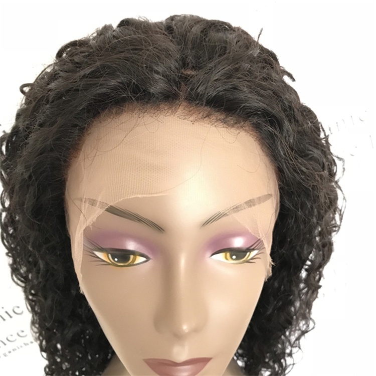 Curly full lace wig for black women H45